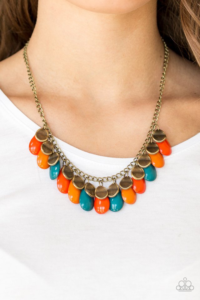 Paparazzi ♥ Tropical Storm - Multi ♥ Necklace