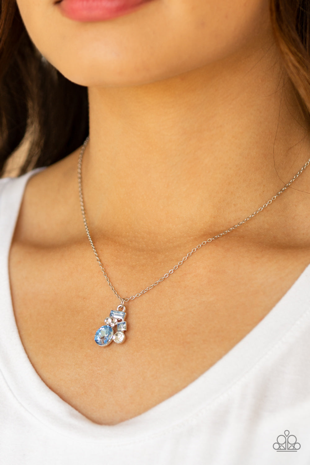 Paparazzi ♥ Time To Be Timeless - Blue ♥  Necklace