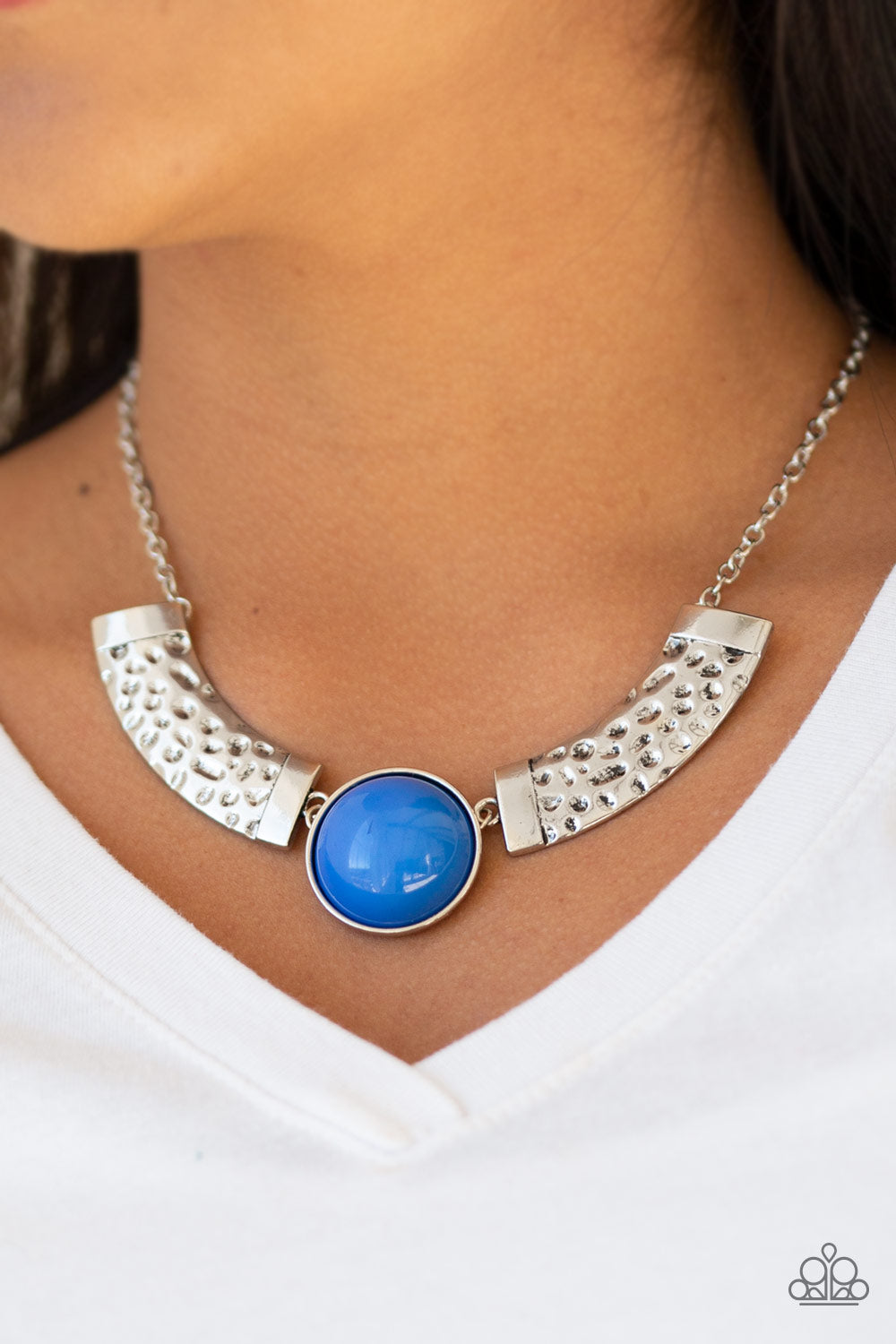 Paparazzi ♥ Egyptian Spell -Blue ♥  Necklace