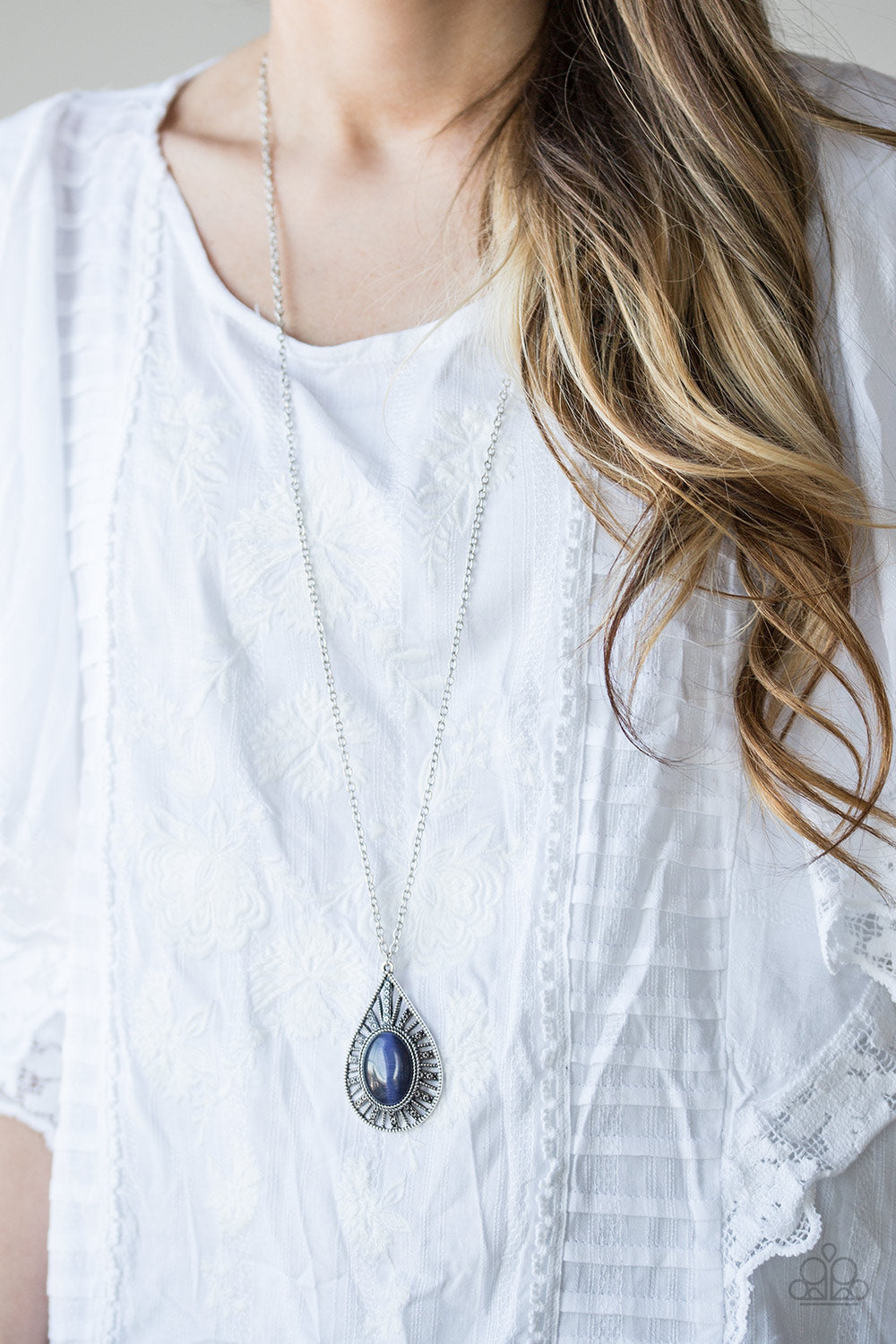 Paparazzi ♥ Total Tranquility - Blue ♥  Necklace