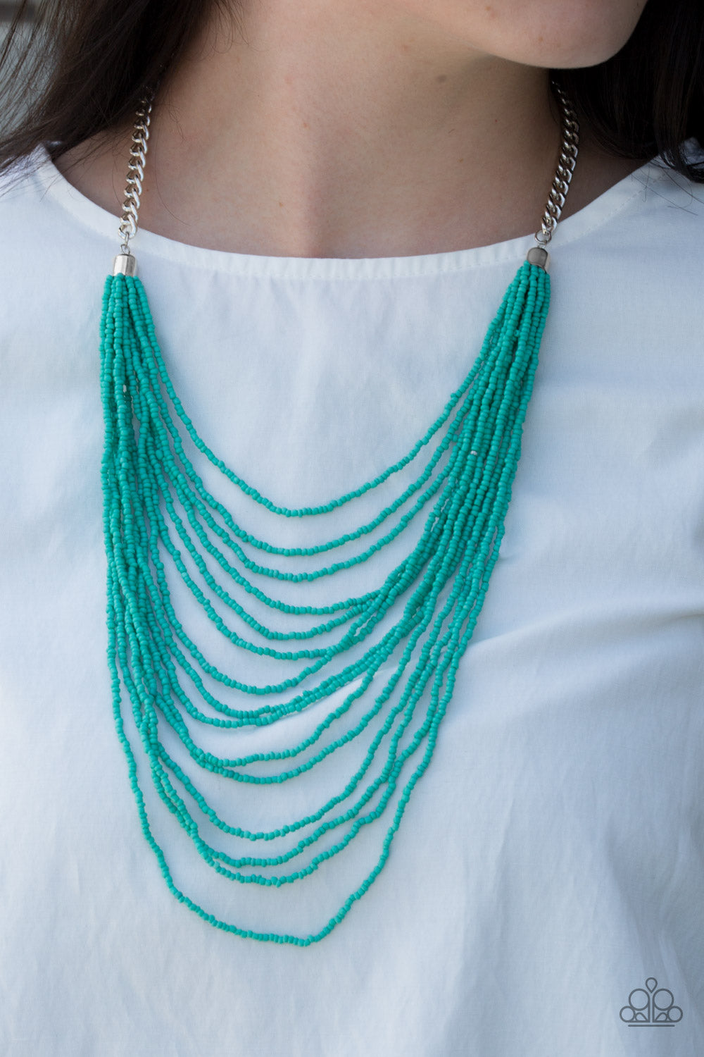 Paparazzi ♥ Bora Bombora - Blue ♥  Necklace