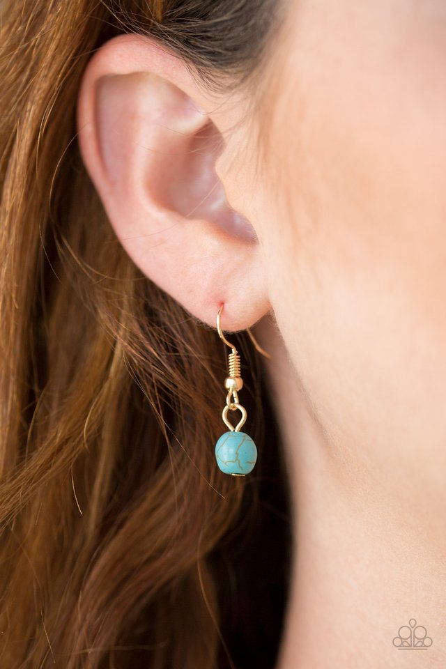 Paparazzi ♥ Basic Groundwork - Blue ♥ Necklace
