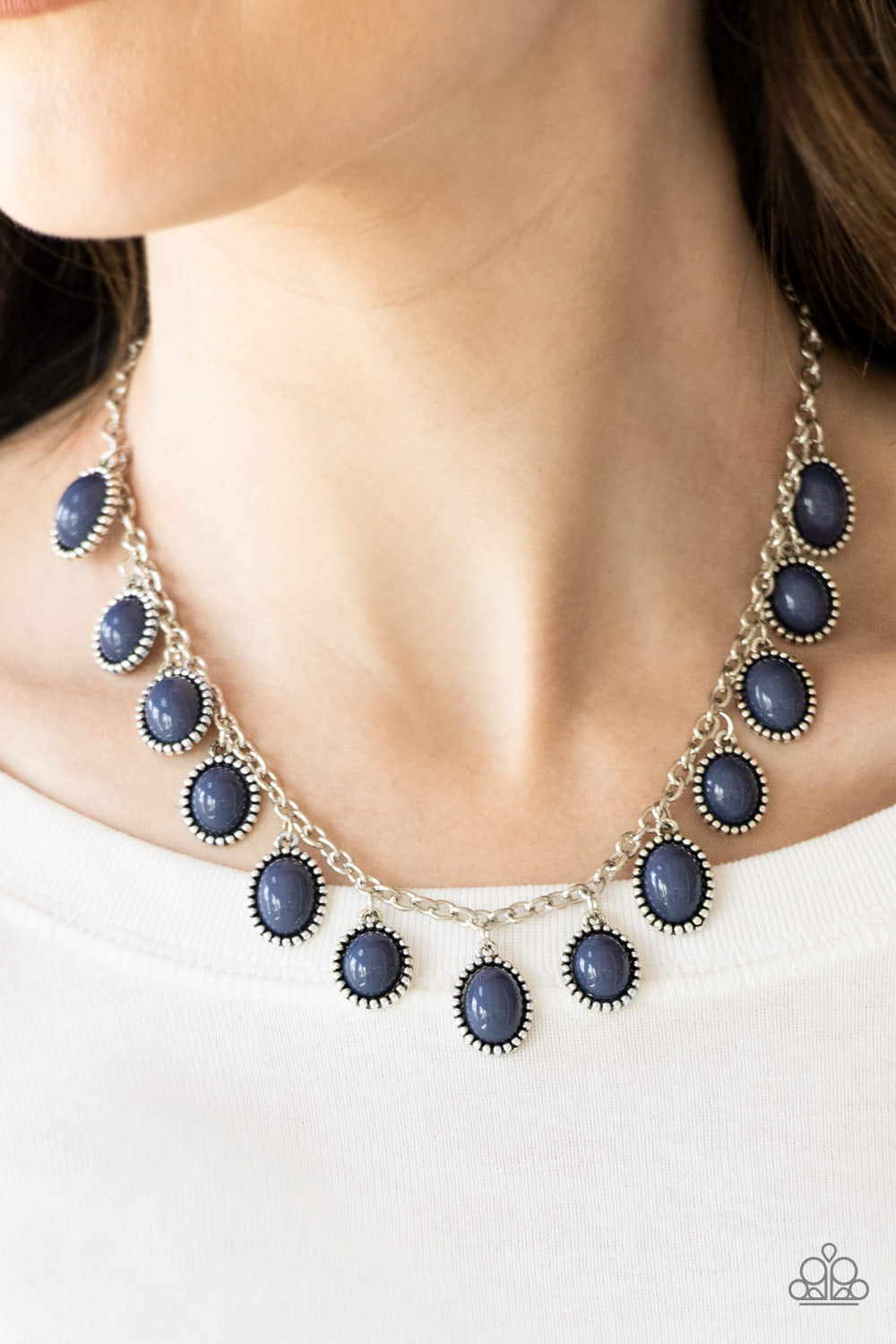Key Keepsake - Blue Paparazzi Necklace – sofancyjewels