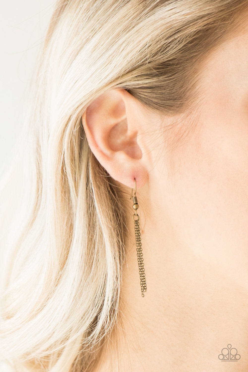 Paparazzi ♥ Deco Decadence - Brass ♥  Necklace