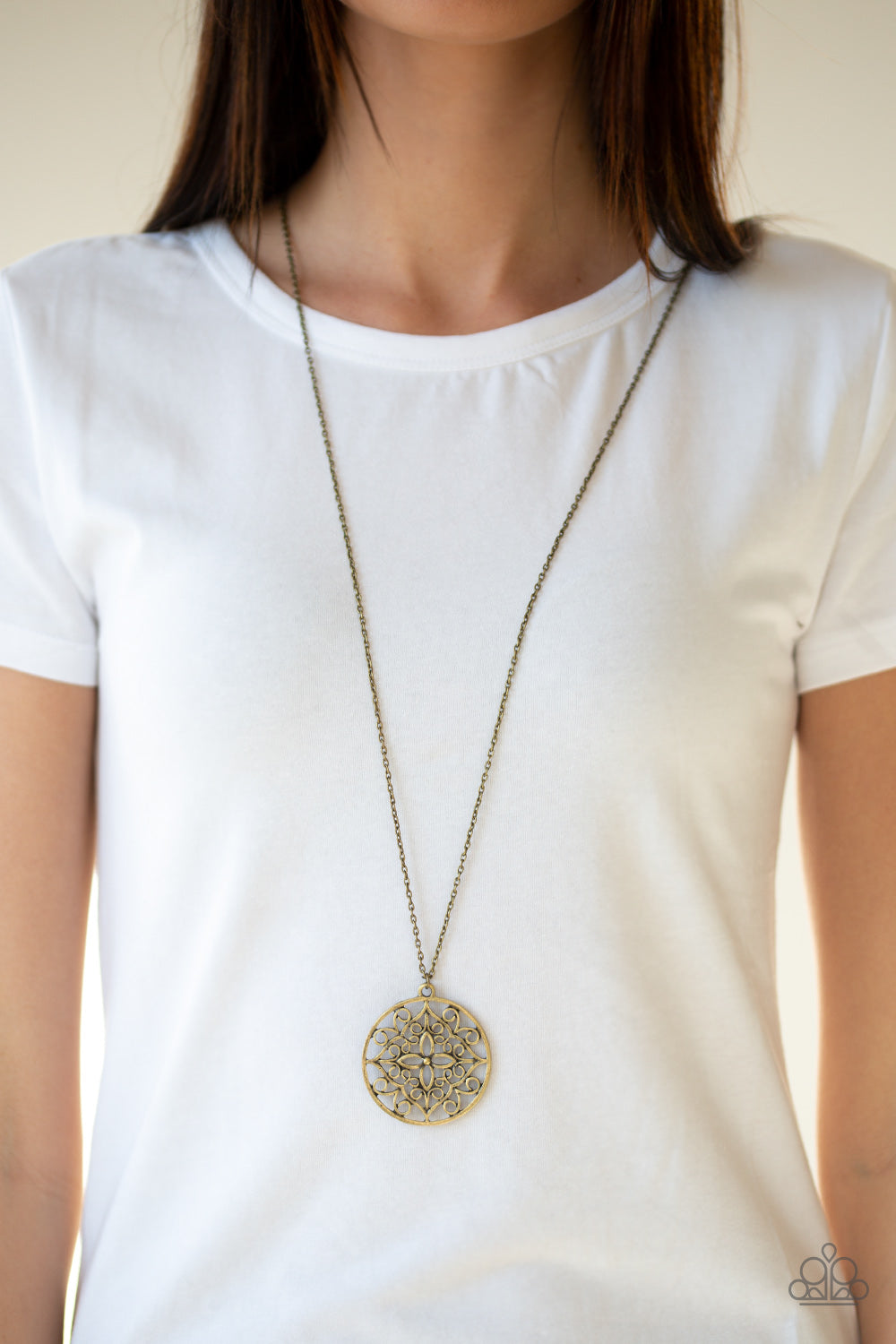 Paparazzi ♥ Mandala Melody - Brass ♥  Necklace