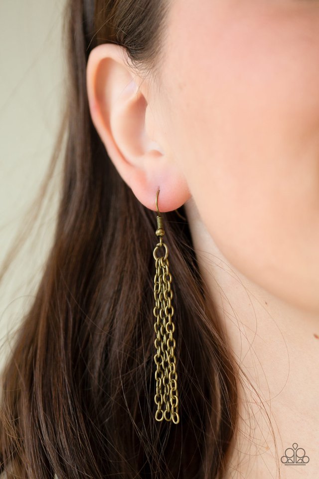 Paparazzi ♥ Magic Potions - Brass ♥ Necklace