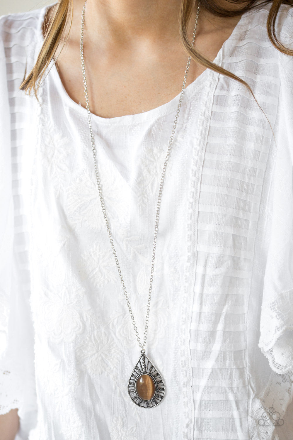 Paparazzi ♥ Total Tranquility - Brown ♥  Necklace