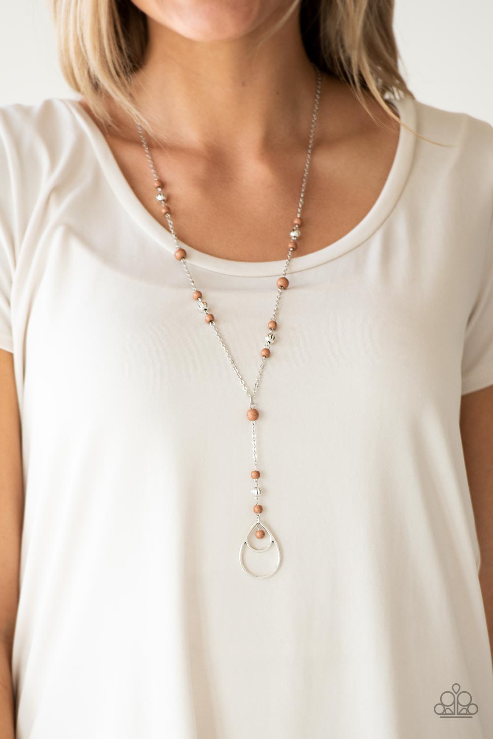 Paparazzi ♥ Sandstone Savannahs - Brown ♥  Necklace