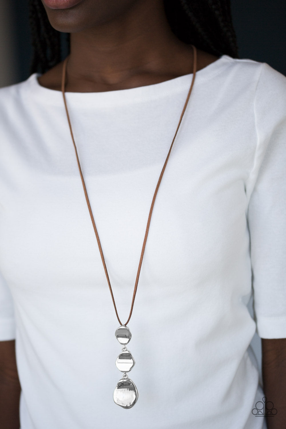 Paparazzi ♥ Embrace The Journey - Brown ♥  Necklace