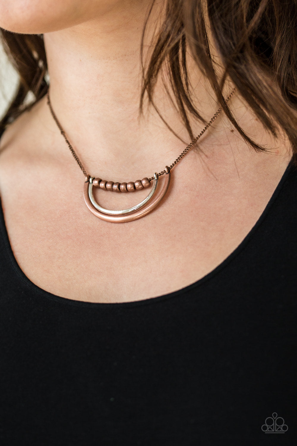 Paparazzi ♥ Artificial Arches - Copper ♥  Necklace