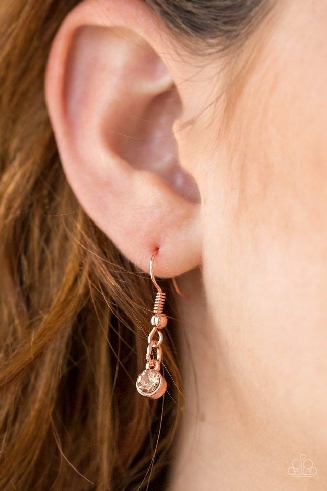 Paparazzi ♥ Net Worth - Copper ♥ Necklace