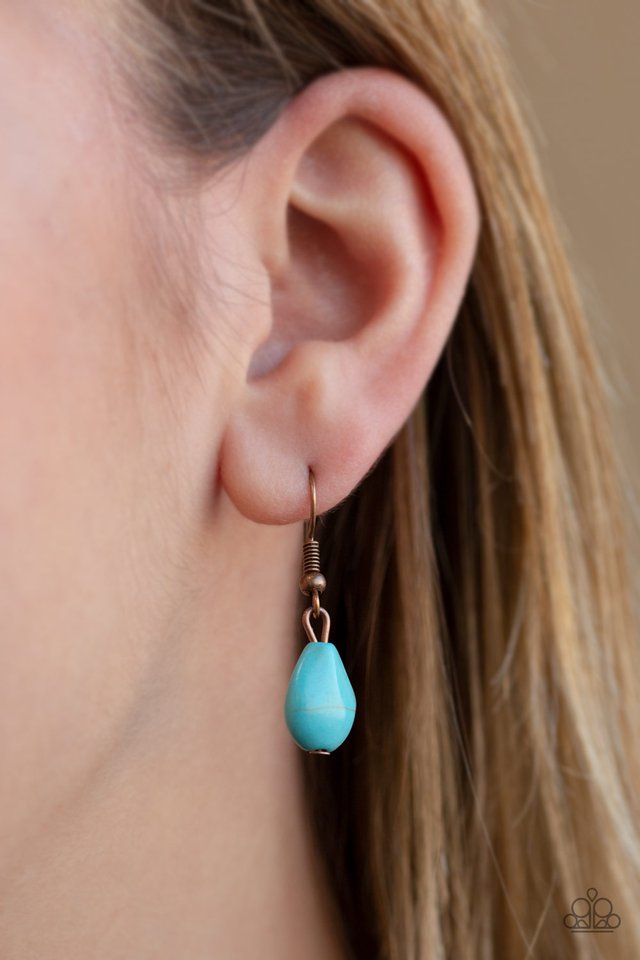 Paparazzi ♥ BADLAND To The Bone - Copper ♥ Necklace