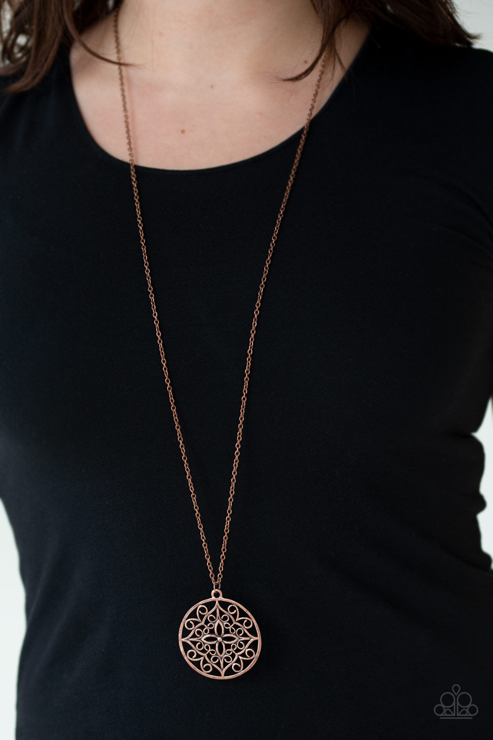 Paparazzi ♥ Mandala Melody - Copper ♥  Necklace