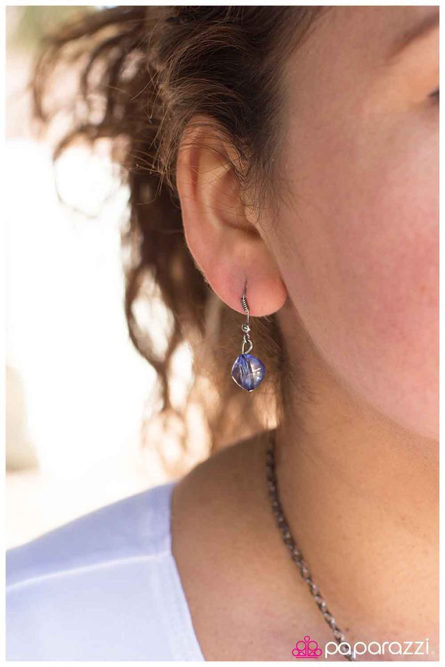 Paparazzi ♥ Riddle Me This - Blue ♥ Necklace