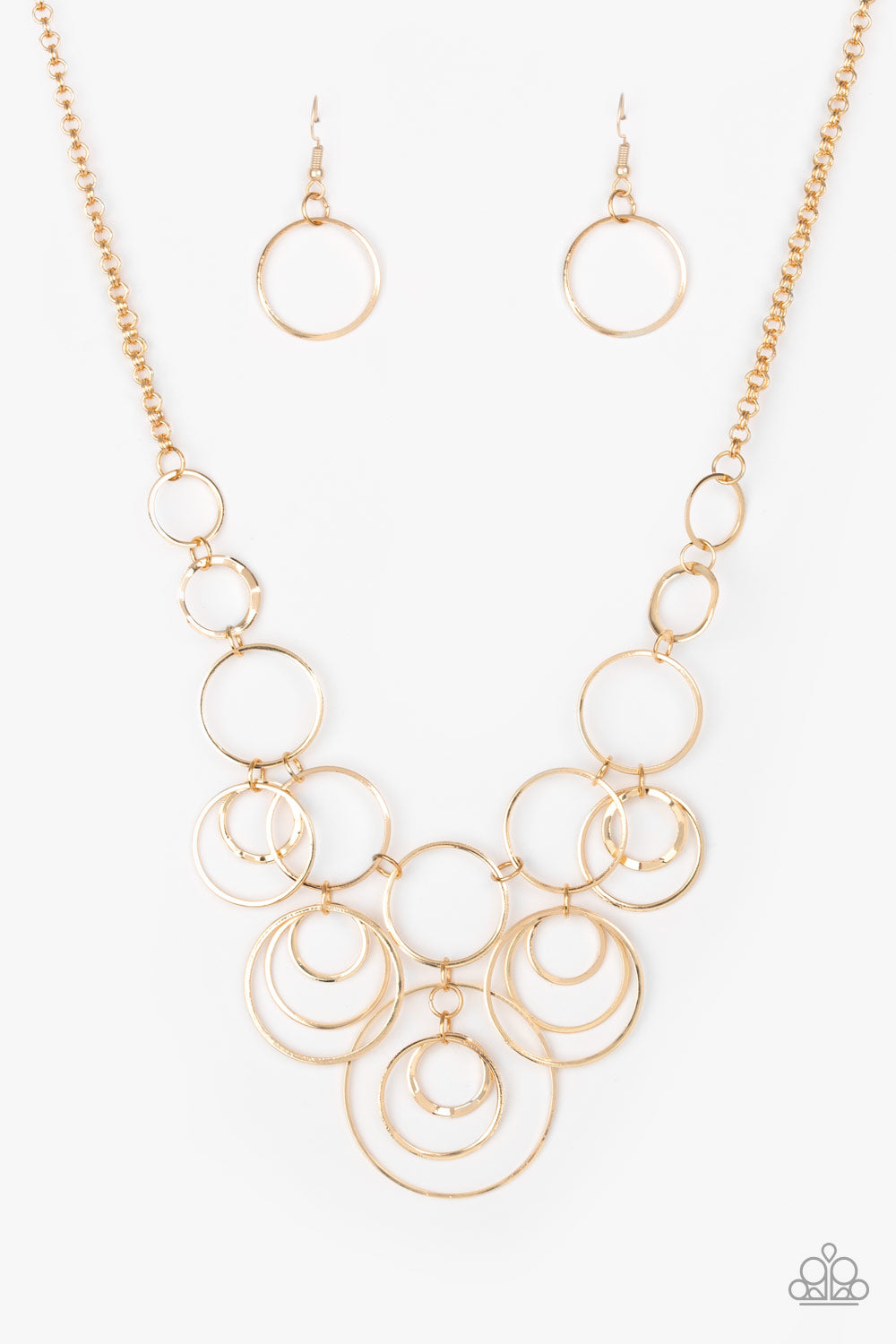 Paparazzi ♥ Break The Cycle - Gold ♥ Necklace – LisaAbercrombie