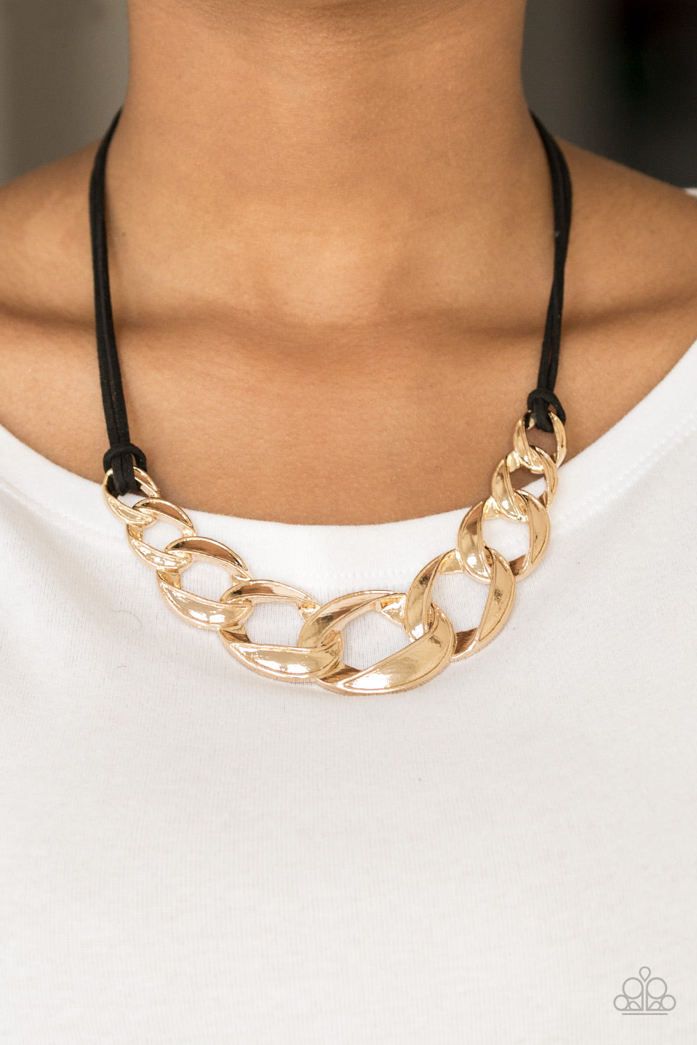 Paparazzi ♥ Naturally Nautical - Gold ♥  Necklace