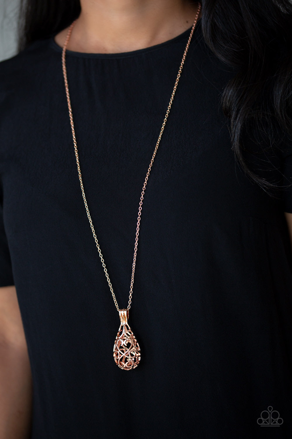 Paparazzi ♥ Magic Potions - Rose Gold ♥  Necklace