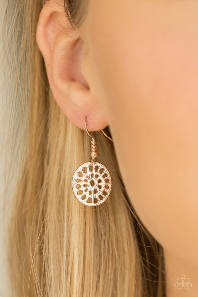 Paparazzi ♥ Your Own Free WHEEL - Rose Gold ♥ Necklace