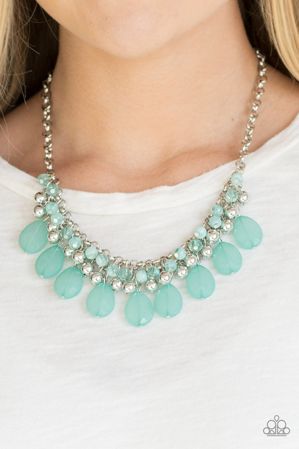 Paparazzi ♥ Trending Tropicana - Green ♥  Necklace