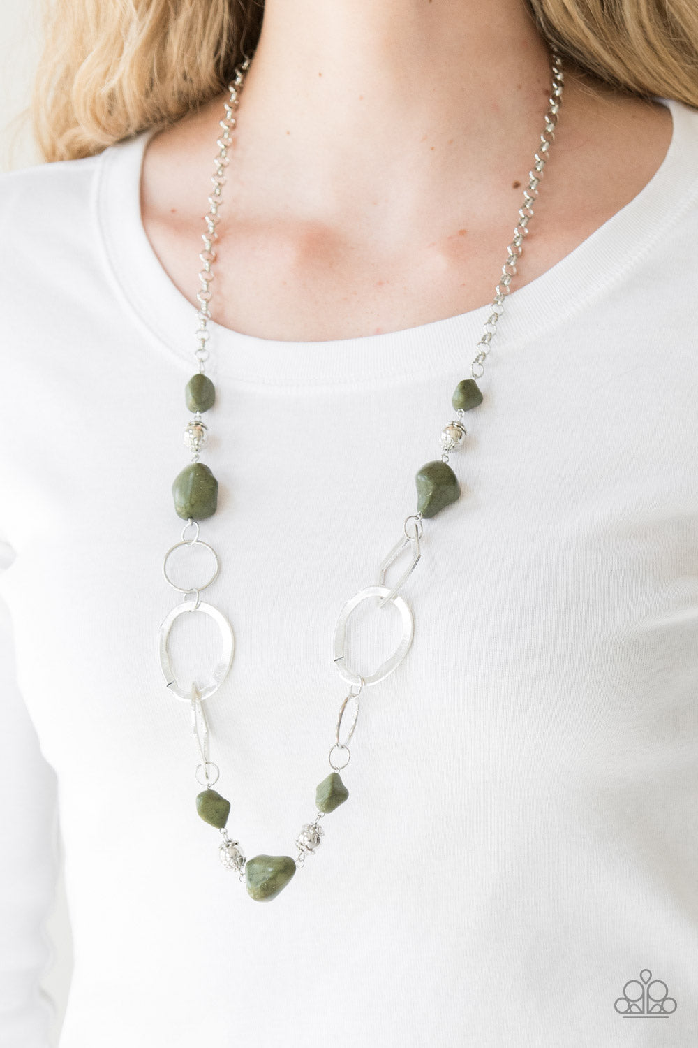 Paparazzi ♥ Thats TERRA-ific! - Green ♥  Necklace