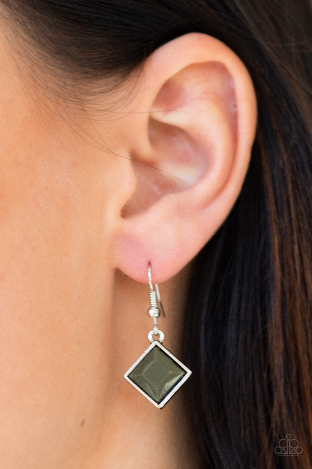 Paparazzi ♥ Feeling Inde-PENDANT - Green ♥  Necklace