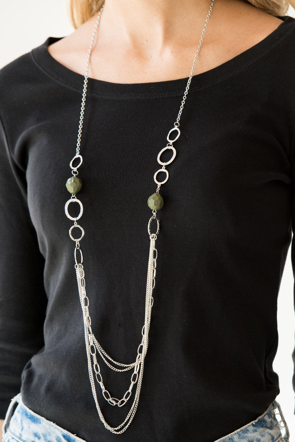 Paparazzi ♥ Margarita Masquerades - Green ♥  Necklace