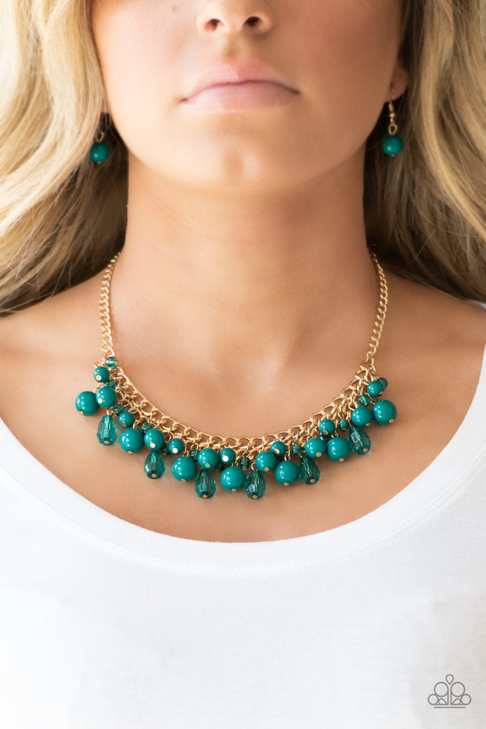 Paparazzi ♥ Tour de Trendsetter - Green ♥  Necklace