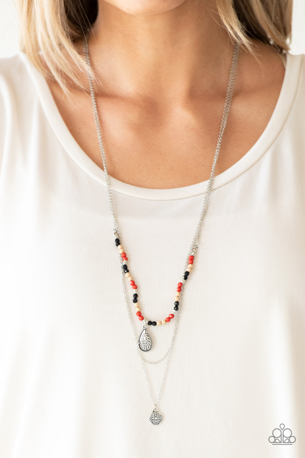Paparazzi ♥ Mild Wild - Multi ♥  Necklace