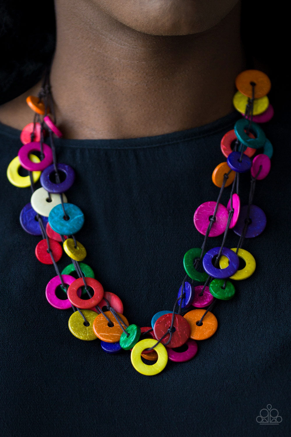 Paparazzi ♥ Wonderfully Walla Walla - Multi ♥  Necklace