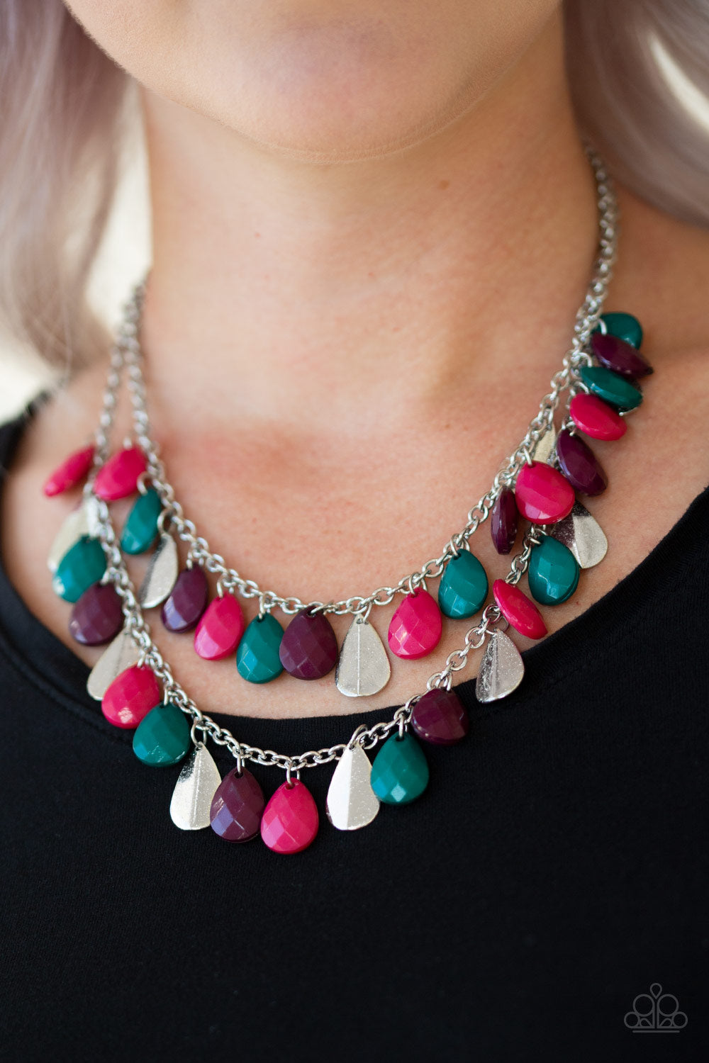 Paparazzi ♥ Life of the FIESTA - Multi ♥  Necklace
