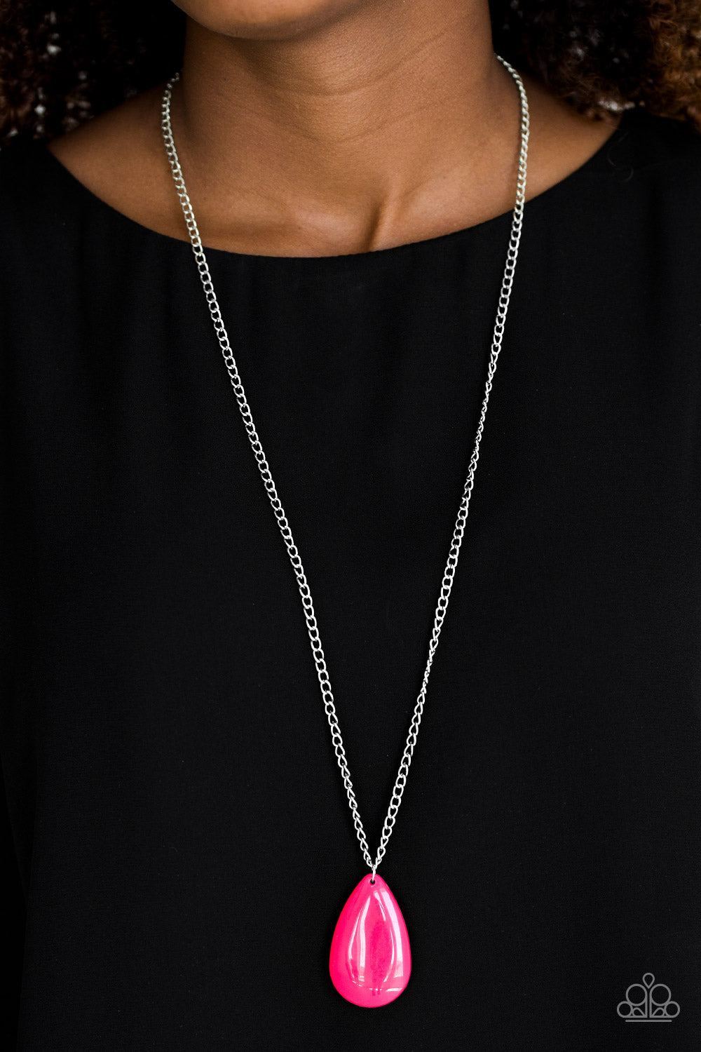 Paparazzi ♥ So Pop-YOU-lar - Pink ♥  Necklace