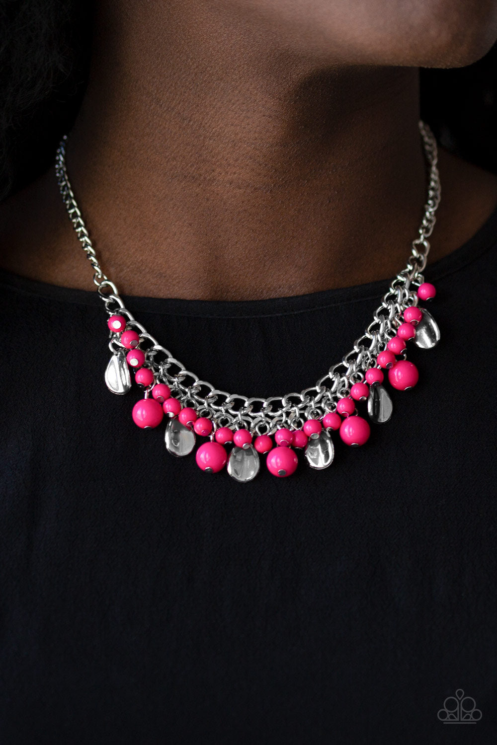 Paparazzi ♥ Summer Showdown - Pink ♥  Necklace