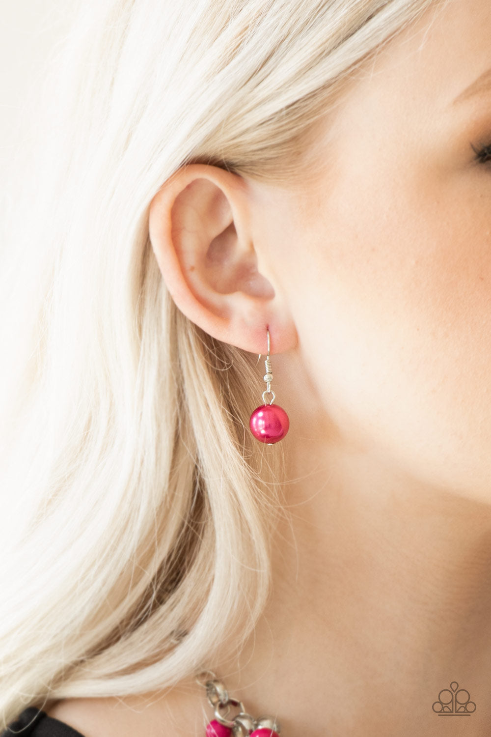 Paparazzi ♥ The Upstater - Pink ♥  Necklace