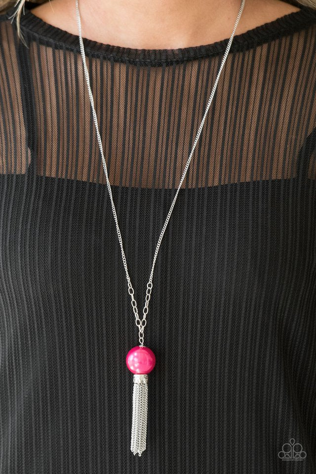 Paparazzi ♥ Belle of the BALLROOM - Pink ♥ Necklace