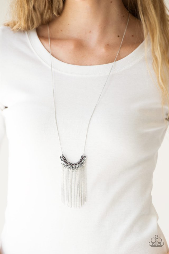 Paparazzi ♥ Glam Mantra - Purple ♥ Necklace