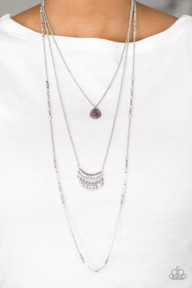 Paparazzi ♥ Sundance Style - Purple ♥ Necklace