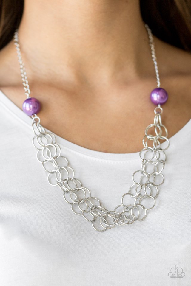 Paparazzi ♥ Daring Diva - Purple ♥ Necklace