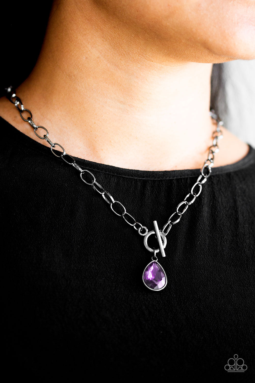 Paparazzi ♥ So Sorority - Purple ♥  Necklace