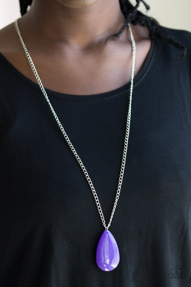 Paparazzi ♥ So Pop-YOU-lar - Purple ♥ Necklace