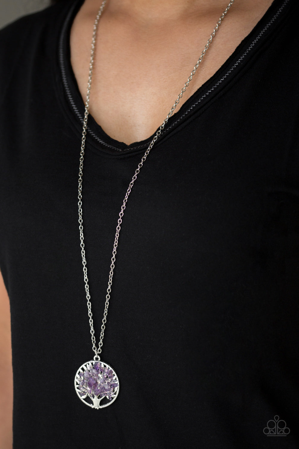Paparazzi ♥ Naturally Nirvana - Purple ♥  Necklace