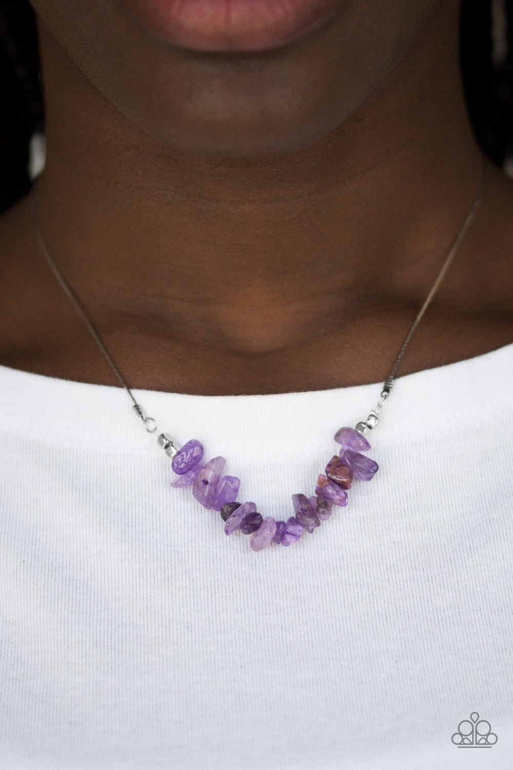 Paparazzi ♥ Back To Nature - Purple ♥  Necklace