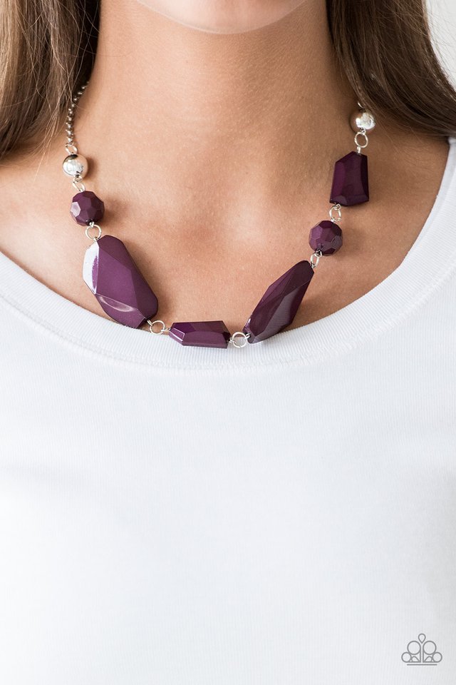 Paparazzi ♥ Luminous Luminary - Purple ♥ Necklace