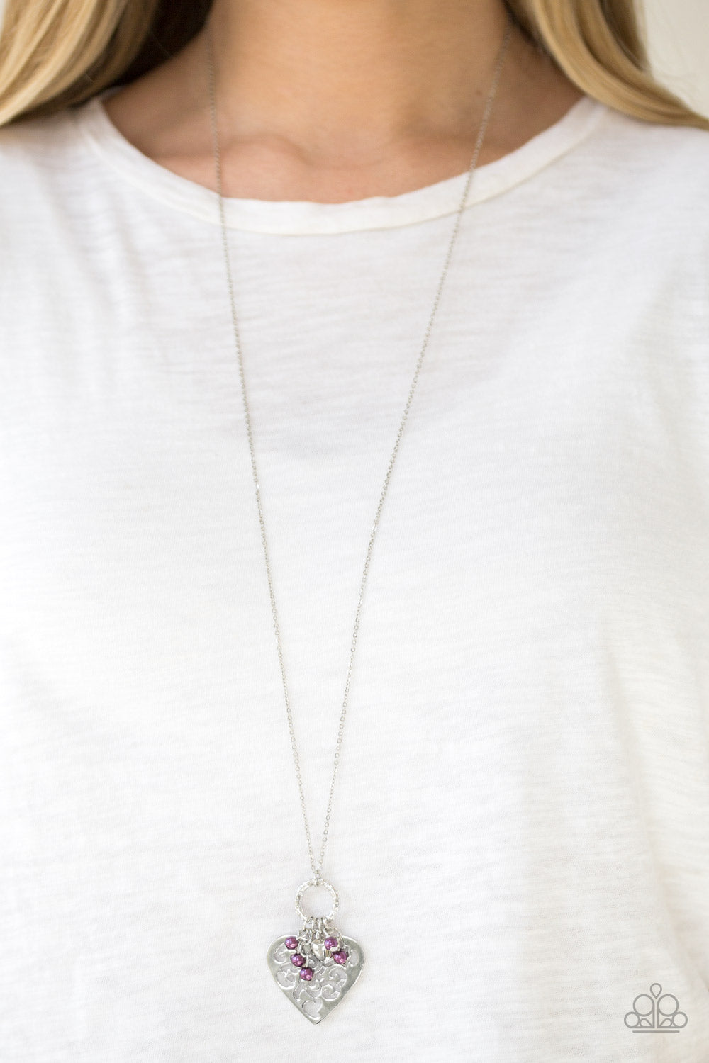 Paparazzi ♥ Romeo Romance - Purple ♥  Necklace