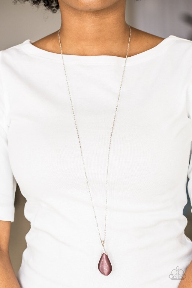 Paparazzi ♥ Friends In GLOW Places - Purple ♥ Necklace