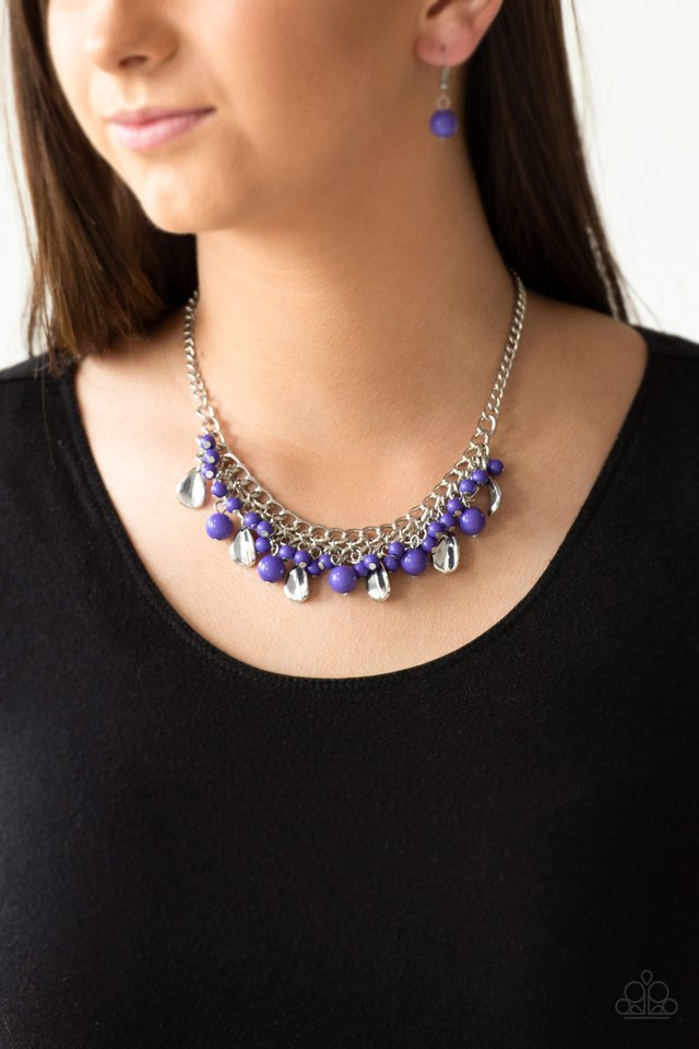 Paparazzi ♥ Summer Showdown - Purple ♥ Necklace