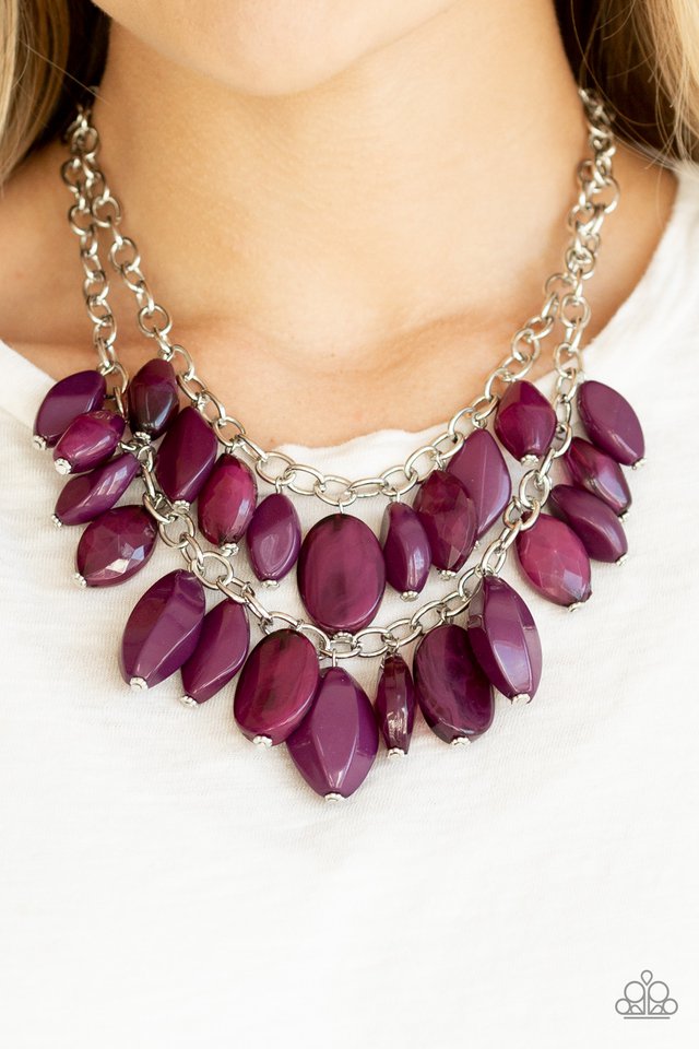 Paparazzi ♥ Royal Retreat - Purple ♥ Necklace
