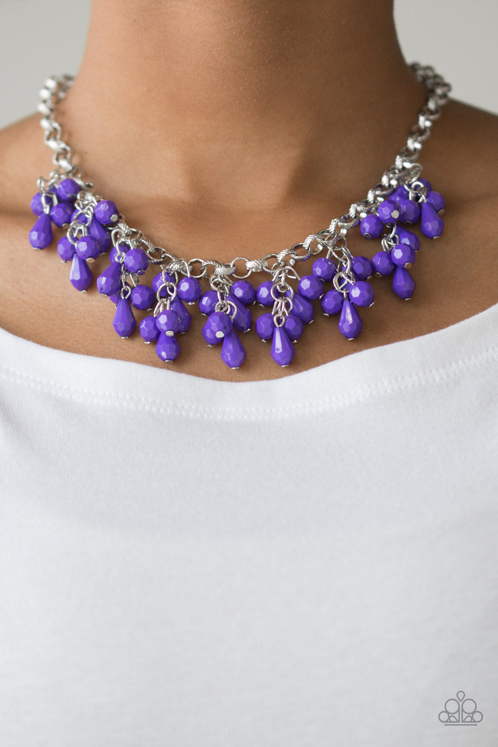 Paparazzi ♥ Modern Macarena - Purple ♥  Necklace