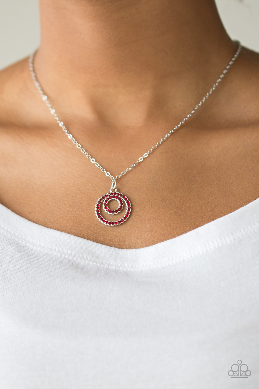 Paparazzi ♥ Dashingly Dapper - Red ♥  Necklace