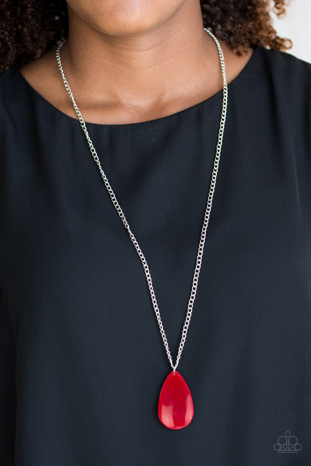 Paparazzi ♥ So Pop-YOU-lar - Red ♥  Necklace