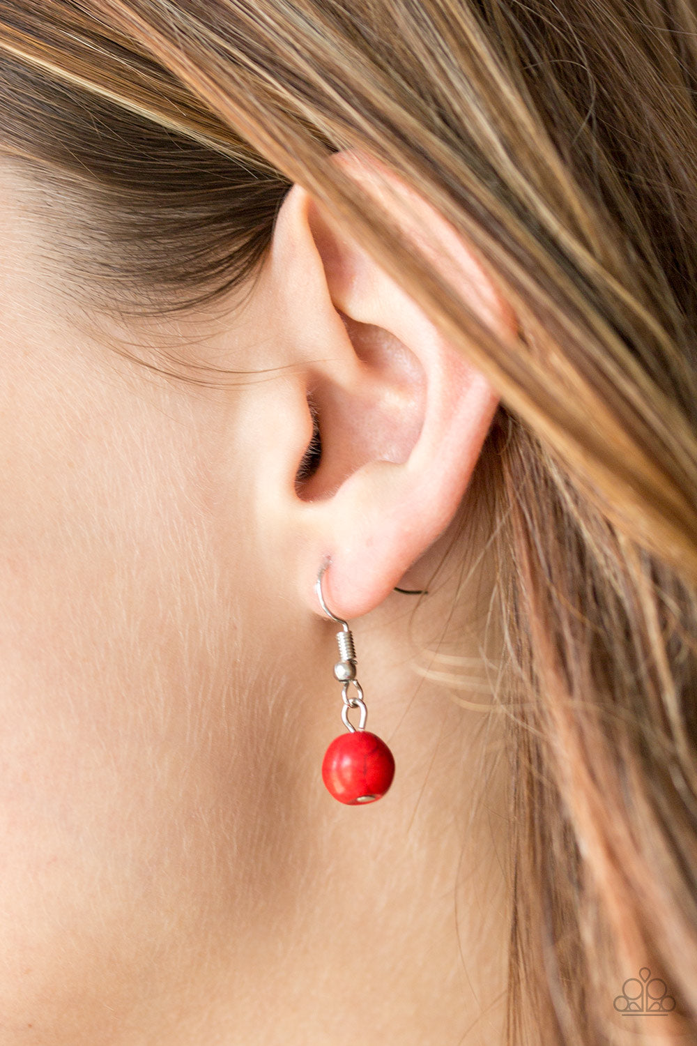 Paparazzi ♥ Rural Rustler - Red ♥  Necklace